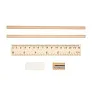  School set in cork pouch, pencil case