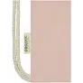 Orissa 100 g/m² GOTS organic cotton drawstring backpack