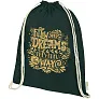 Orissa 140 g/m² GOTS organic cotton drawstring backpack