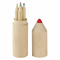 Wooden coloured pencils, 6/1
