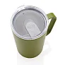  RCS Recycled stainless steel modern vacuum mug with lid, 420 ml - XD Collection