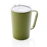  RCS Recycled stainless steel modern vacuum mug with lid, 420 ml - XD Collection