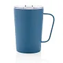  RCS Recycled stainless steel modern vacuum mug with lid, 420 ml - XD Collection