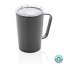  RCS Recycled stainless steel modern vacuum mug with lid, 420 ml - XD Collection