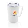  RCS Recycled stainless steel modern vacuum mug with lid, 420 ml - XD Collection