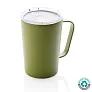  RCS Recycled stainless steel modern vacuum mug with lid, 420 ml - XD Collection