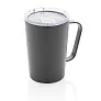  RCS Recycled stainless steel modern vacuum mug with lid, 420 ml - XD Collection