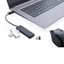  RCS USB hub od reciklirane plastike s dvostrukim ulazom - XD Collection