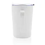  RCS Recycled stainless steel modern vacuum mug with lid, 420 ml - XD Collection