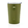  RCS Recycled stainless steel modern vacuum mug with lid, 420 ml - XD Collection