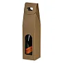 BOTTLE Three-layer self-assembling gift box for a bottle