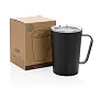  RCS Recycled stainless steel modern vacuum mug with lid, 420 ml - XD Collection