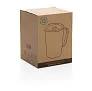  RCS Recycled stainless steel modern vacuum mug with lid, 420 ml - XD Collection