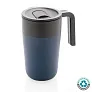  GRS Recycled PP and SS mug with handle - XD Collection