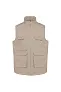  UNISEX PADDED MULTI-POCKET POLYCOTTON VEST - Designed To Work