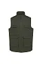  UNISEX PADDED MULTI-POCKET POLYCOTTON VEST - Designed To Work