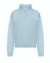  WOMEN'S CROPPED 1/4 ZIP SWEAT - Just Hoods