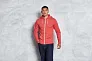  Siva zip hoodica - 225 g/m² - Just Hoods