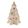 SILUETA Wooden Xmas tree decoration