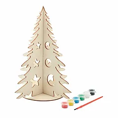 DIY drveno božićno drvce