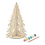 TREE AND PAINT DIY wooden Christmas tree