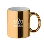 HOLLY Metalik keramička šalica 300 ml