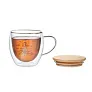 SIAN Double wall borosilicate mug