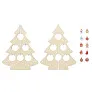 SILUETA Wooden Xmas tree decoration
