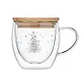 SIAN Double wall borosilicate mug