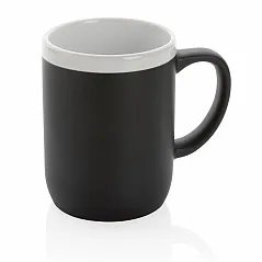 Ceramic mug with white rim - XD Collection