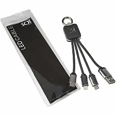 Kabel za punjenje s osvjetljenim logom - SCX.design