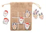 Juxo Christmas tic-tac-toe, Santa Claus & reindeer
