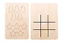 TixTax Christmas tic-tac-toe, star & Christmas tree