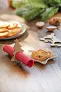 Julmiddag napkin ring set