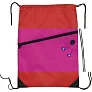 Oriole zippered drawstring backpack