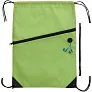 Oriole zippered drawstring backpack