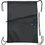 Oriole zippered drawstring backpack