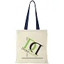 Nevada 100 g/m² cotton tote bag coloured handles - Bullet
