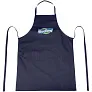 Reeva 100% cotton apron with tie-back closure