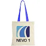 Nevada 100 g/m² cotton tote bag coloured handles - Bullet