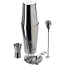  Cocktail set, shaker, 4 pcs