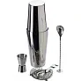  Cocktail set, shaker, 4 pcs