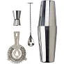  Cocktail set, shaker, 4 pcs