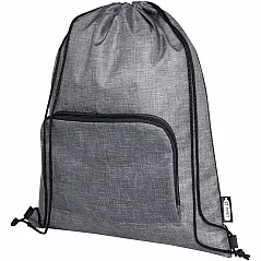 recycled foldable drawstring bag 7L - Bullet