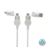  Oakland RCS recycled plastic 6-in-1 fast charging 45W cable - Urban Vitamin