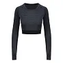  WOMEN'S LONG SLEEVE CROP T - Just Cool
