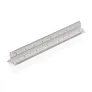  aluminijsko trokutasto ravnalo 15 cm - XD Collection