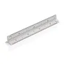  aluminijsko trokutasto ravnalo 15 cm - XD Collection