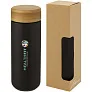 Lumi 300 ml ceramic tumbler with bamboo lid