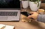  Bežični punjač 10W od FSC® bambusa s USB-om - XD Collection